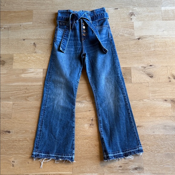 Veronica Beard Blue Flare Jeans - Picture 1 of 2